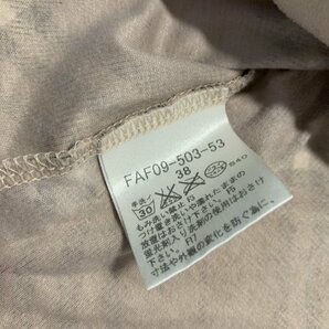 １円〜 Burberry bluelabel バーバリーブルーレーベル トップス ノースリーブ ピンクベージュ チェック 38 コットン C2139の画像6