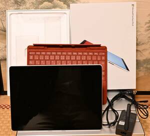 【美品】Surface Prp X Microsoft SQ2 Processor 256G,16G RAM Platinum (専用キーボード付属)