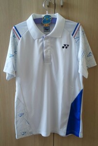  Yonex YONEX game shirt polo-shirt with short sleeves tennis badminton dry white be leak -ru140