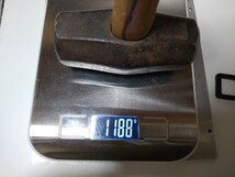 1.1kg 0.9kg 2本セット 金槌 ハンマー 金づち 石頭ハンマー 両口ハンマー_画像9