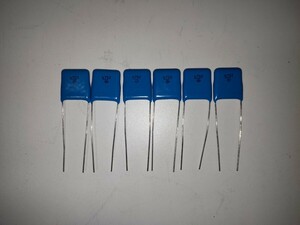 (2/3) 積層セラミックコンデンサ 4.7μf 50V 村田製作所 3mm×12mm×13mm 未使用品 6本セット 4.7uF