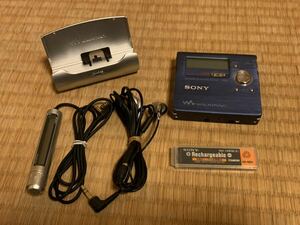 SONY MZ-R909 MDLPウォークマン 再生動作確認済み 付属品付き