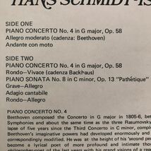 LPレコード　L.V.BEETHOVEN PIANO CONCERTO No.4 PIANO SONATA No.8 SPA-403 海外版　レトロ　ヴィンテージ_画像3