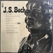 LPレコード　J.S.BACH Brandenburg Concerto No.4 in G major MMO-138 海外版　譜面付き　レトロ　ヴィンテージ_画像1