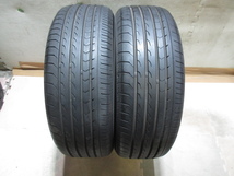 中古タイヤ　205/55R17　ヨコハマ　BluEarth-RV RV03　9分山　2本セット_画像1