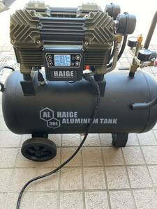 HAIGE エアーコンプレッサー 36L HG-DC991AL ハイガー業 中古