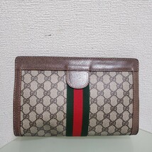 GUCCI グッチ レザー クラッチバッグ セカンドバッグ シェリーライン GG 正規品 オシャレ 高級 イタリア製_画像4