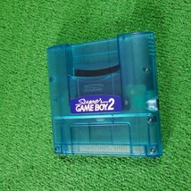 Nintendo 任天堂 スーパーゲームボーイ2 Super GAME BOY2 SHVC-042 動作確認済み スケルトン スーパーファミコン_画像2