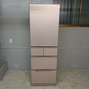 MITSUBISHI 三菱 ノンフロン冷凍冷蔵庫 5ドア MR-B46A 動作確認済み メンテナンス済み 455L 引き取り可能 冷蔵庫