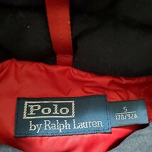 RALPH LAUREN ラルフローレン ダウンベスト S レッド ビッグポニー フード取り外し可能 国内正規品_画像4