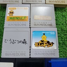 Nintendo GAMECUBE ゲームキューブ 10枚 メモリーカード まとめ売り オススメ GC まとめて DOL-008 DOL-014 ブラック グレー 送料230円_画像4