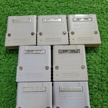 Nintendo GAMECUBE ゲームキューブ 10枚 メモリーカード まとめ売り オススメ GC まとめて DOL-008 DOL-014 ブラック グレー 送料230円_画像9