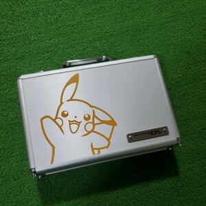 NINTENDO DS nintendo Nintendo Pikachu attache case storage case Pokemon Pocket Monster game equipment storage 