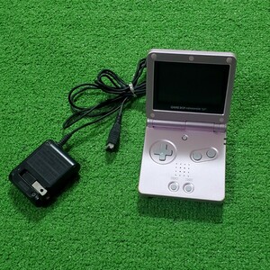 GBA Game Boy Advance SP body operation verification ending pearl pink rare goods AGS-001 Nintendo nintendo charger equipped 