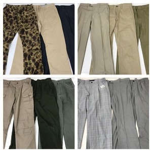 FS-826 men's [# springs. summer. refreshing pants . summarize set size S~L large amount 20 put on ]* large amount * old clothes *