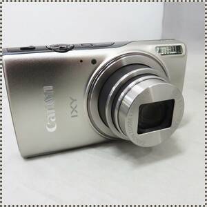 【 ほぼ未使用 】 Canon コンパクトデジタルカメラ IXY 650 シルバー 2020万画素 コンデジ HA051506
