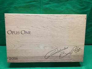 OPUS ONE 2016 6本用　空箱　オーパスワン　ナパヴァレー　化粧箱　赤ワイン