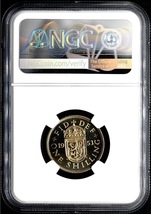 ★金終 【NGC PF65CAMEO】1953 イギリス 1S銀貨 完全未使用 プルーフ 世界コイン 古銭 貨幣 硬貨 銀貨 金貨 銅貨【決済期限火曜日】_画像4