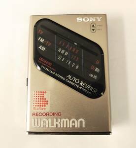★ SONY RECORDING WALKMAN ウォークマンWM-F203 (カセットテープ再生録音ラジオAM/FM) 送料無料！★