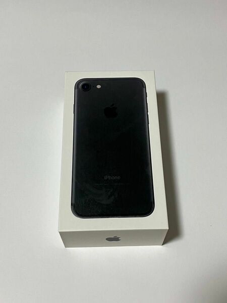 《空箱》のみ iPhone7（黒）イヤホン未使用品