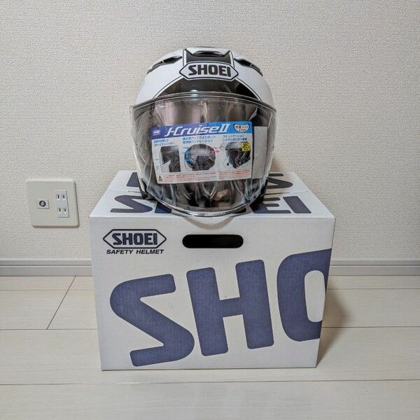 【未使用品】SHOEI J-Cruise Ⅱ ADAGIO ジェットヘルメット XLサイズ 付属品完備