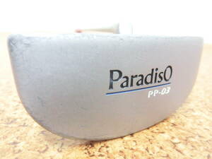 レディース♪BRIDGESTONE ブリヂストン Paradiso PP-03 パラディーゾ マレット パター 32インチ 純正カーボンシャフト 中古品♪T1787