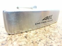 ♪TSURUYA ツルヤ AXEL CNC FACE MILLED アクセル パター 34インチ 純正スチールシャフト 中古品♪T0678_画像1