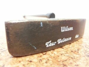 ♪Wilson ウィルソン Staff Tour Balance 600 スタッフ ツアーバランス パター 34.5インチ 純正カーボンシャフト 中古品♪T0428