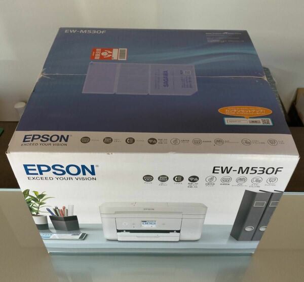すぐ発送します　新品 EPSON 複合機 プリンター EW-M530F 保証書有