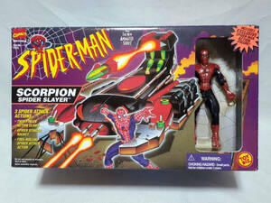  нестандартный возможно игрушка biz1996 год Человек-паук Scorpion Spider потертость year SCORPION SPIDER-SLAYER SPIDER-MAN TOYBIZ Avengers 