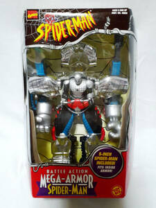 トイビズ 1999年 メガアーマー スパイダーマン スパイダーアーマー MEGA-ARMOR SPIDER-MAN TOYBIZ マーベル アベンジャーズ パワードスーツ