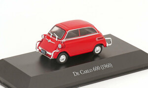 New★海外販売エデイコラ1/43★De CARLO 600(1960)レッド☆