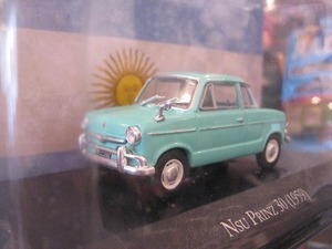 ★海外販売品エディコラ1/43NSU PRINZ30-1959 ペパーミントグリーン★