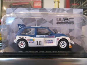 即決可★本国WRCコレクション☆エディコラ1/24MG Metro 6R4 Pond-Arthur RAC Rally GB 1985★ 