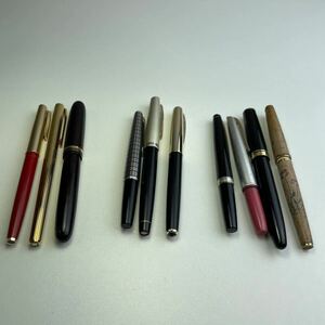 万年筆 ペン先 18k 14k 585 PILOT PLATINUM MONTBLANC など まとめて10本