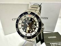 プロマスター MARINE エコ・ドライブ GMTダイバー 200m BJ7111-86L / GMT チタン エコドライブ_画像2