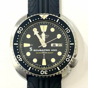 【１円スタート!】稼働品★希少品★SEIKO★セイコー★SCUBAPRO 450★スキューバプロ★6306-7001★デイデイト★自動巻★腕時計★現状渡し