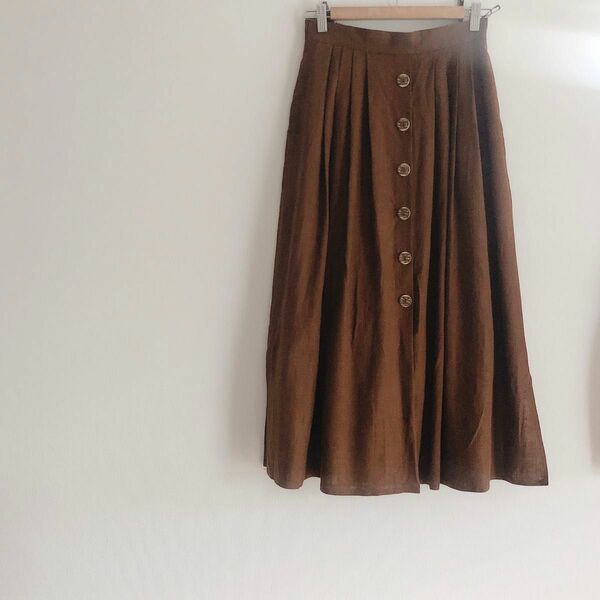 vintage skirt linen lace