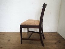 タF0466◆⑥イギリスヴィンテージ◆素敵なデザインの古い木製チェア◆英国家具 椅子 イス ダイニング ヨーロッパ家具 インテリア レトロM卸_画像7