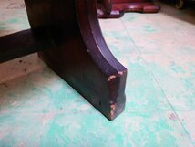 タ荷H0373◆⑱W258cm◆イギリスアンティーク◆重厚な造りの大きい木製チャーチベンチ◆教会 椅子 イス チェア 店舗什器 レトロV(ヤF)松_画像4