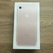 iPhone 7 Rose Gold 32 GB docomo ローズゴールド SIMフリー_画像1