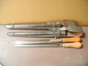 昭和レトロ　米検査用袋刺し具（米刺し・殻刺し）米検査用品　２本　（00XD20A