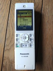 Panasonic VL-WD608 カメラドアホン ワイヤレスモニター 子機