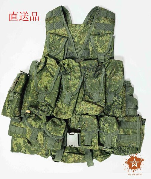 【直送品】ロシア軍 6sh117 タクティカルベスト バックパック セット