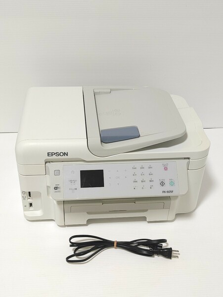 EPSON PX-605F インクジェットプリンター 複合機 エプソン FAX ビジネスプリンター USB SDメモリーカード WiFi タッチパネル ファクス