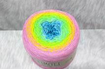 輸入　毛糸　Yarn Art　ヤーンアート　Flowers　アクリル45％　コットン55％　250g×1個　1000ｍ　カラー312　トルコ　海外_画像7