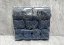 輸入 毛糸　Holst Garn　ホルストガーン　ワンカラーバッグ　SUPERSOFT　スーパーソフト　ウール100％　約200g　Glacier　海外_画像4