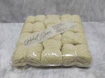 輸入 毛糸　Holst Garn　ホルストガーン　ワンカラーバッグ　SUPERSOFT　スーパーソフト　ウール100％　約200g　Ecru　海外　②_画像6