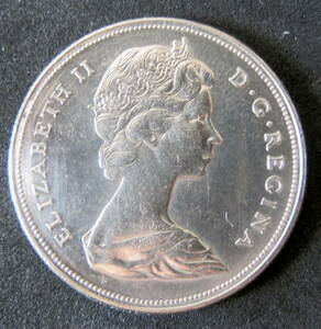 カナダ　1ドル　マニトバ1870-1970 1970年