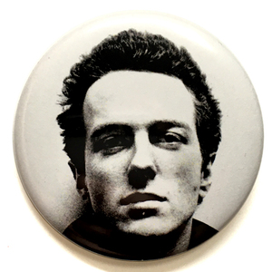 デカ缶バッジ 58mm Joe Strummer ジョーストラマー Clash クラッシュ mono Punk